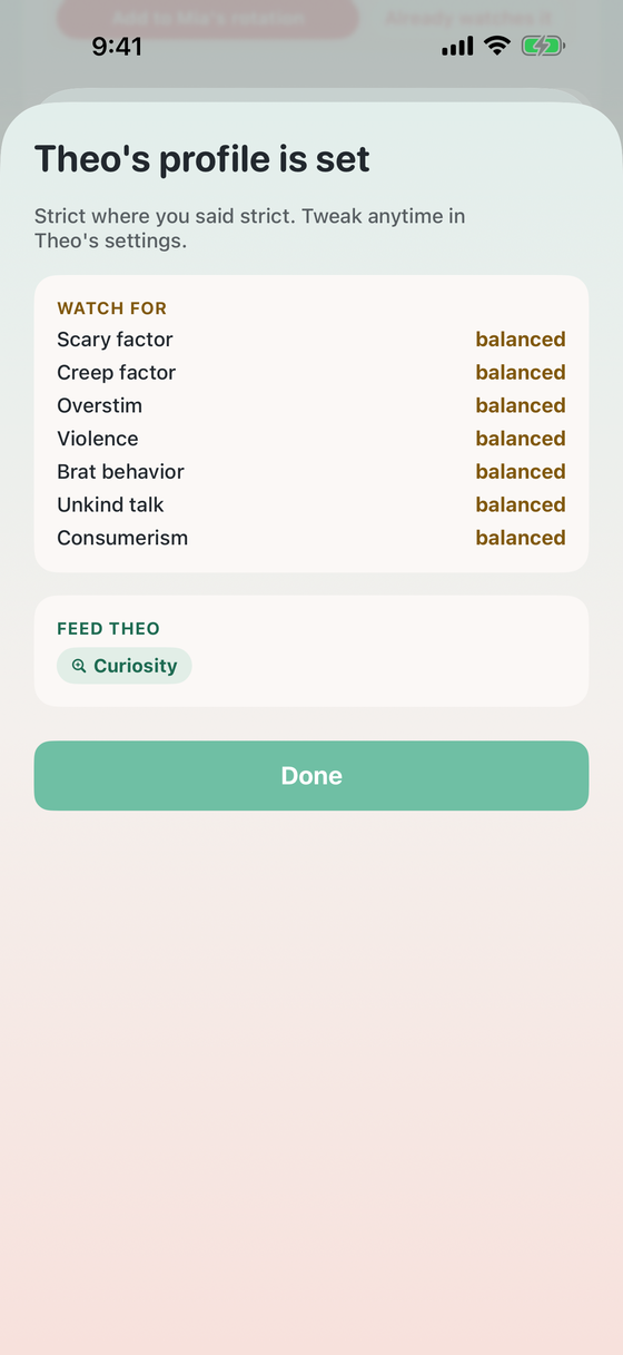 The quiz writes every threshold, then shows you where each one landed.